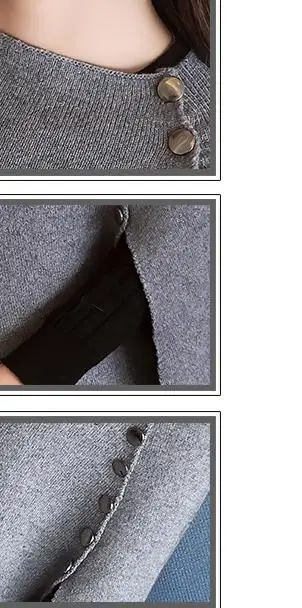 

2021 spring and autumn winter with New style fashion Long sleeve Women's Sweater coat