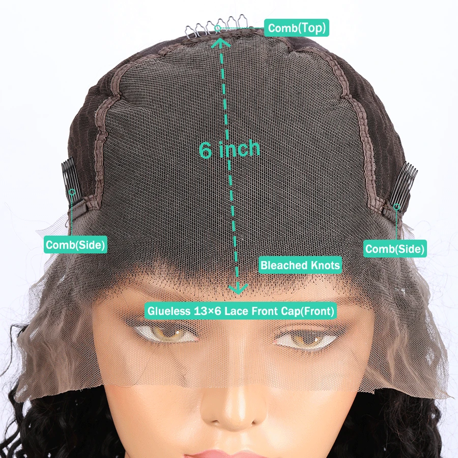 Elva ВОЛОС 150 Плотность 13*6 синтетические волосы на кружеве натуральные