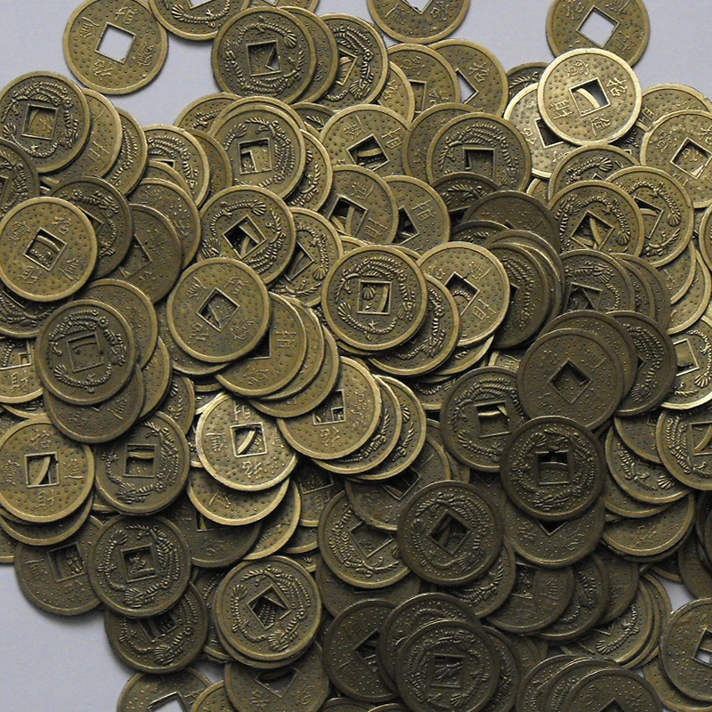 50 шт. оптовая продажа Бесплатная доставка китайский круглый счастливый Дракон