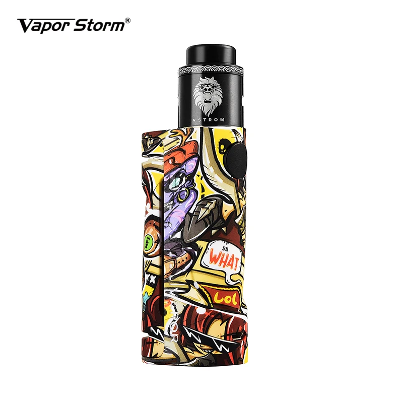 Электронная сигарета ECO vape kit Max 90W Lion RDA Tank Box Mod граффити vapor mod электронная vaporizador RDTA