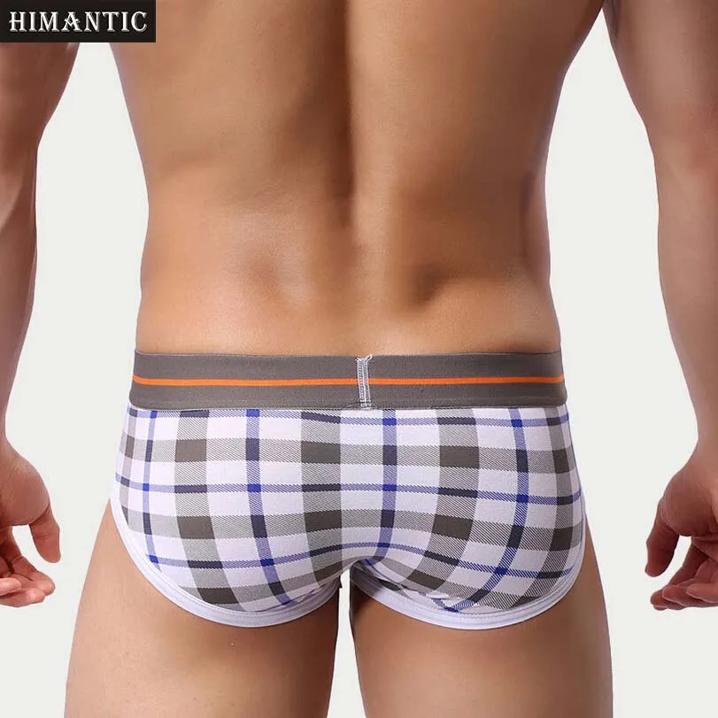 Новое поступление Для мужчин s нижнее белье боксеры дышащий клетчатые шорты