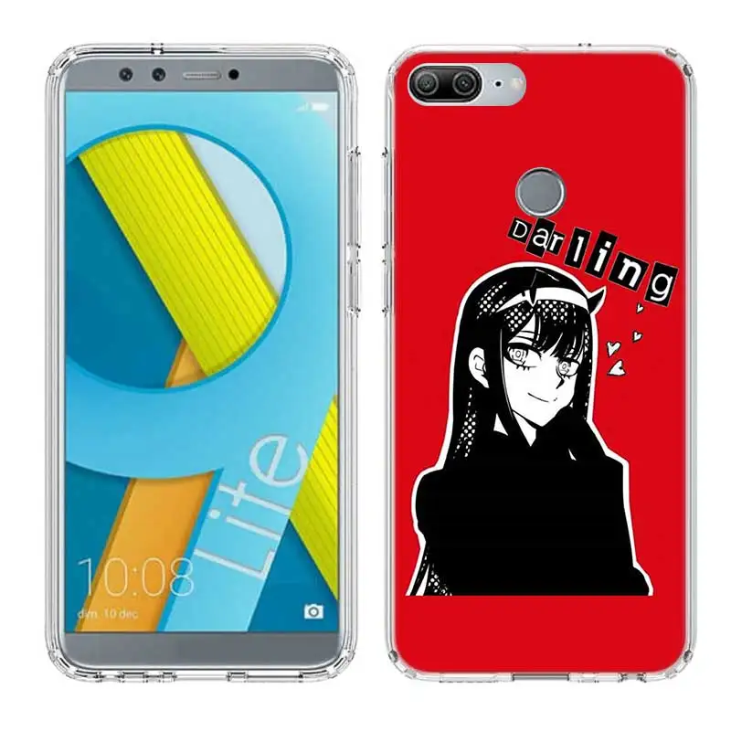 Силиконовый чехол для телефона Darling in the Franxx Zero Two Huawei Honor 20 Pro 10 9 lite 8X 8A 20i 8C 8S V20 Y5 Y6 Y7