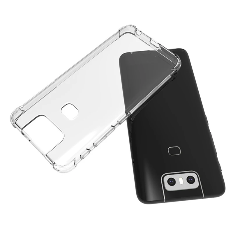 10 шт. для ASUS ZenFone 6Z ZS630kl Чехол Мягкий Силиконовый противоударный бампер чехол