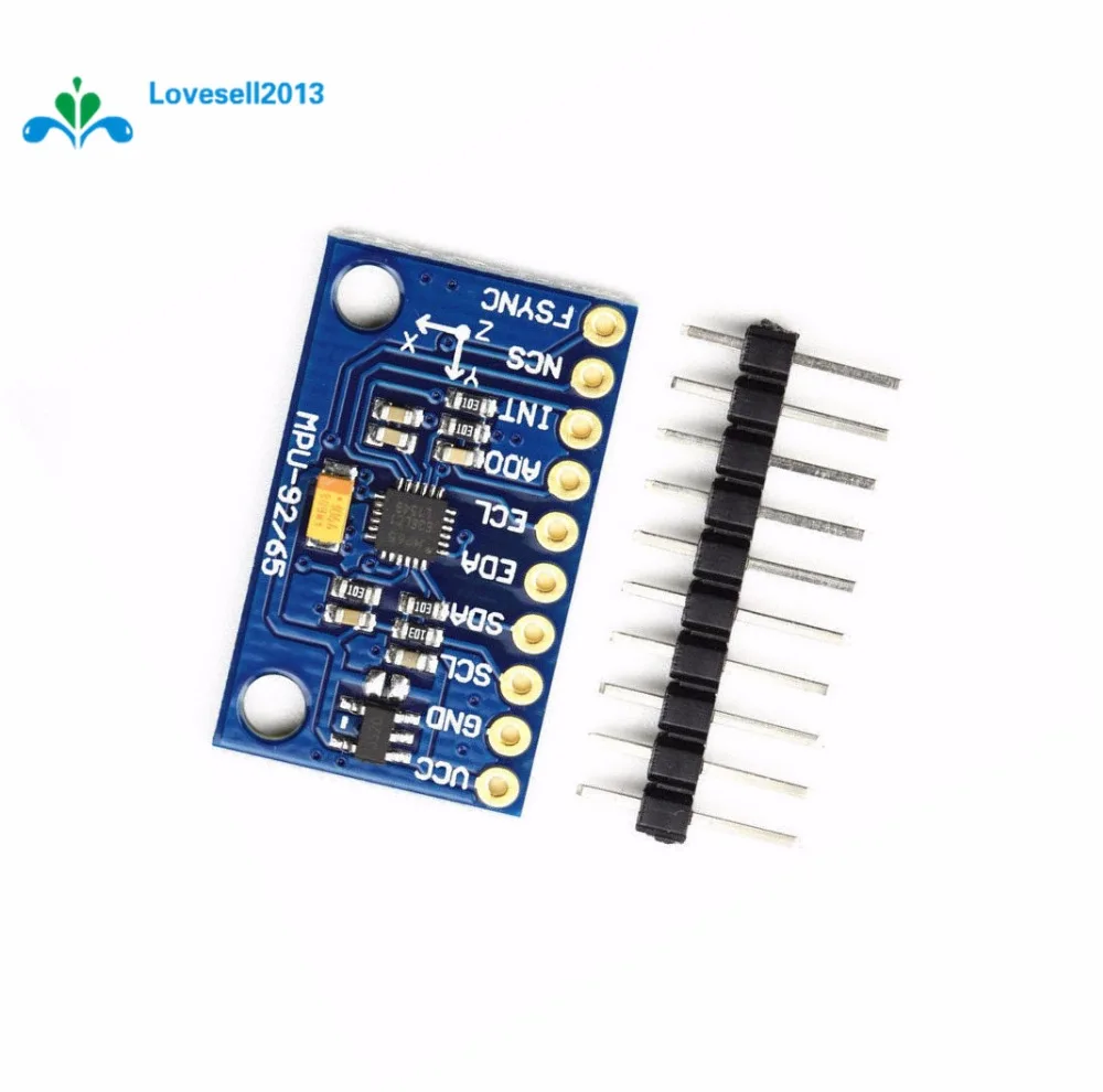 

10Set IIC I2C SPI MPU6500 MPU-6500 6-Axis Gyroscope Accelerometer Sensor Module Replace MPU6050 For Arduino With Pins GY-6500