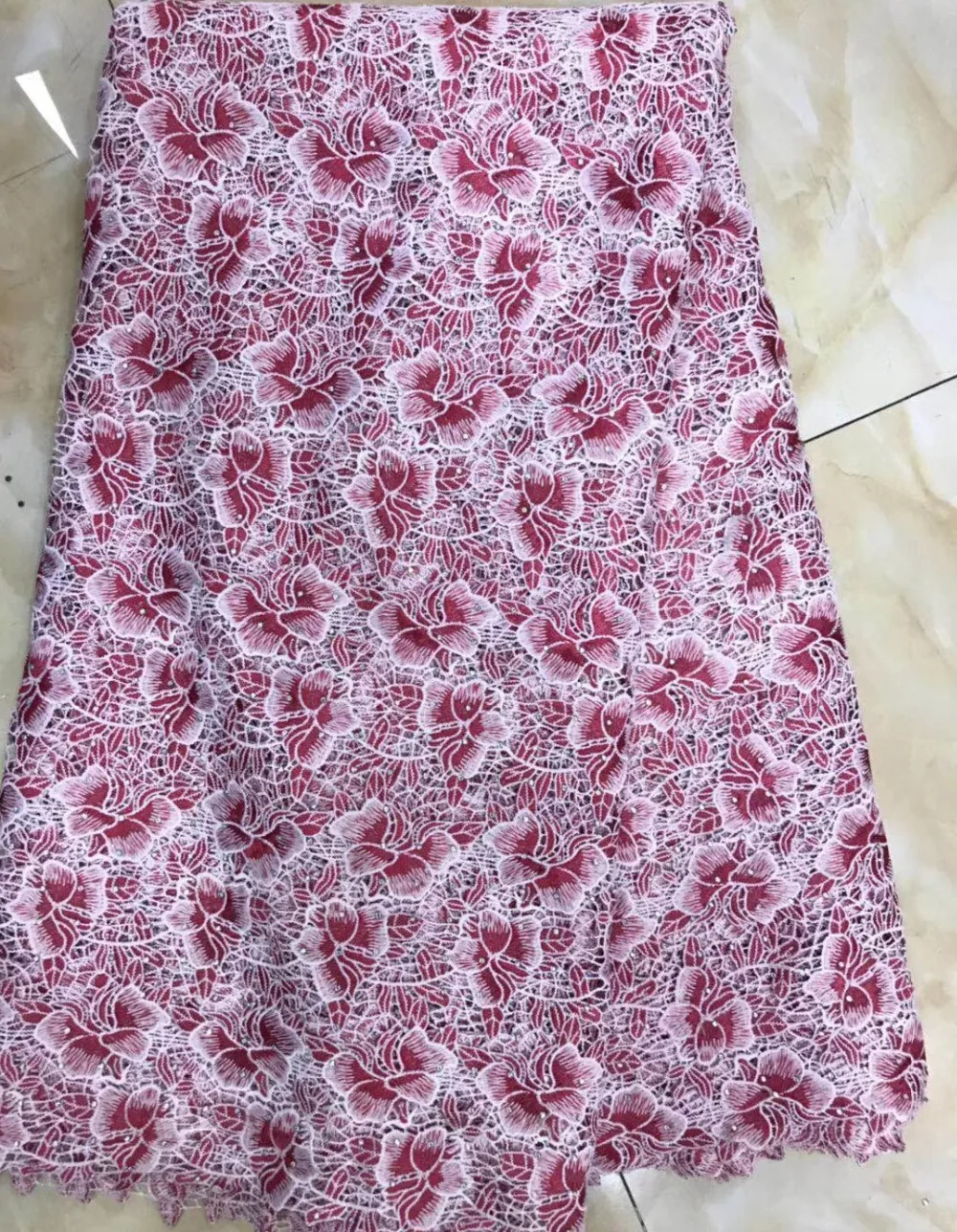 Новый дизайн шнур кружево высокое качество вышивка кружевная ткань 2019