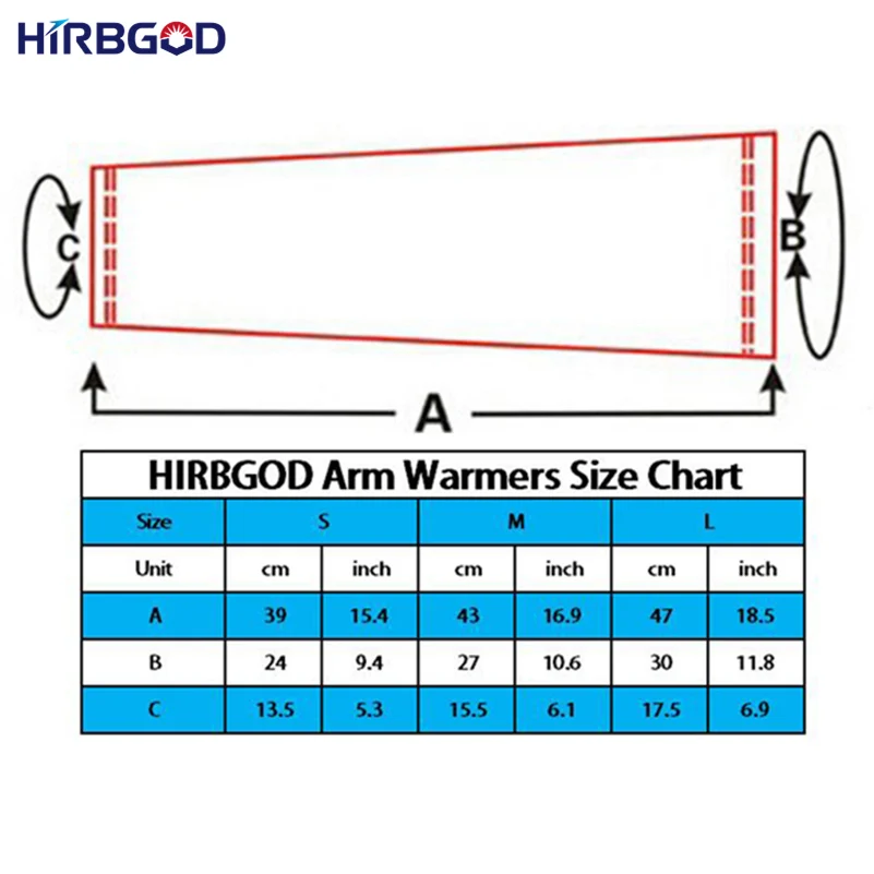

HIRBGOD Sport Cycling Arm Warmers Women Sleeve Cycling Compression Bike Bicycle Arm Sleeves Cover Armwarmers UV Protection,XT004