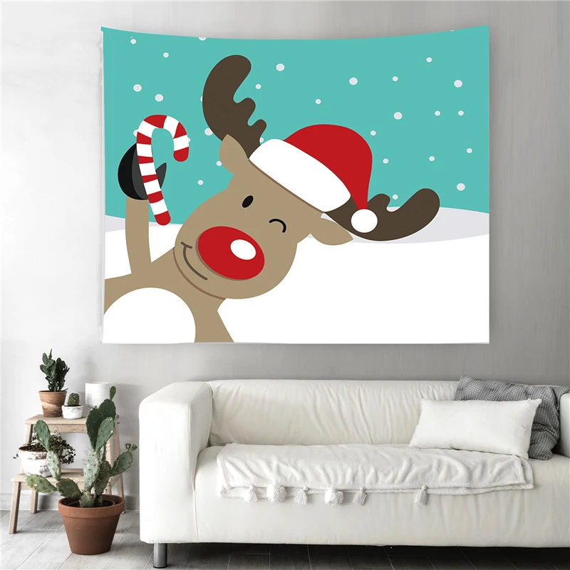 CASEGRACE популярный гобелен в рождественском стиле декор общежитии коврик для йоги