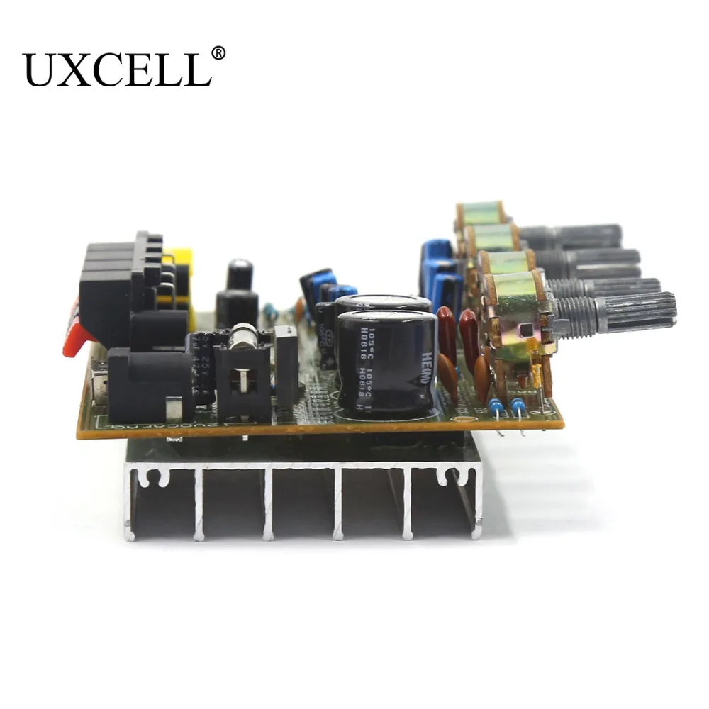 UXCELL DC 12 V-15 V 200W LFE Hi-Fi Аудио Стерео Усилитель мощности доска для автомобиля