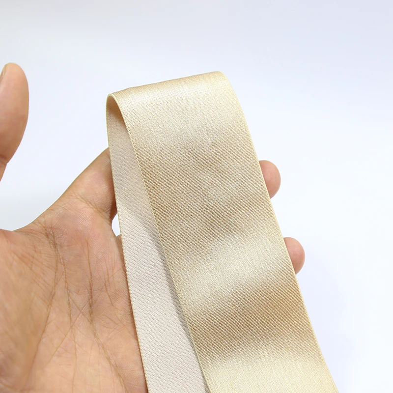 Цветные эластичные ленты из спандекса 50 мм эластичная лента с гладкой