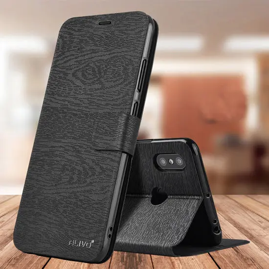 Чехол для Xiaomi Mi 8 кожаный флип кошелек держатель карт чехол телефона mi8 задняя
