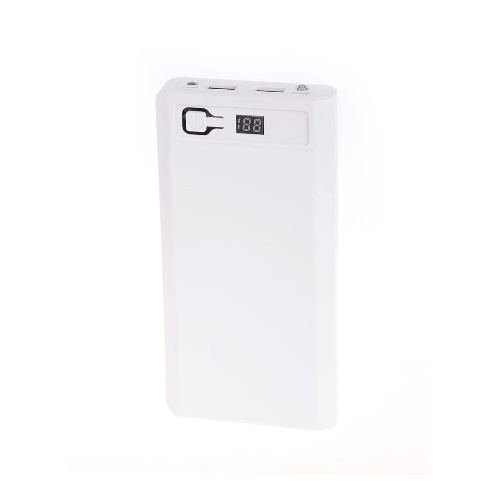 2 USB Ports 8x 18650 DIY Portable Battery Holder LCD Display Power Bank Case Box | Мобильные телефоны и аксессуары