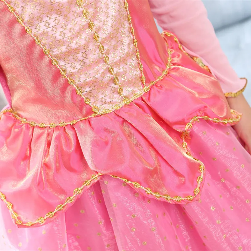 Kids Girl Sleeping Beauty Princess Cosplay Fancy Dress Formal Party Costume Christmas Present for kids Children | Детская одежда и