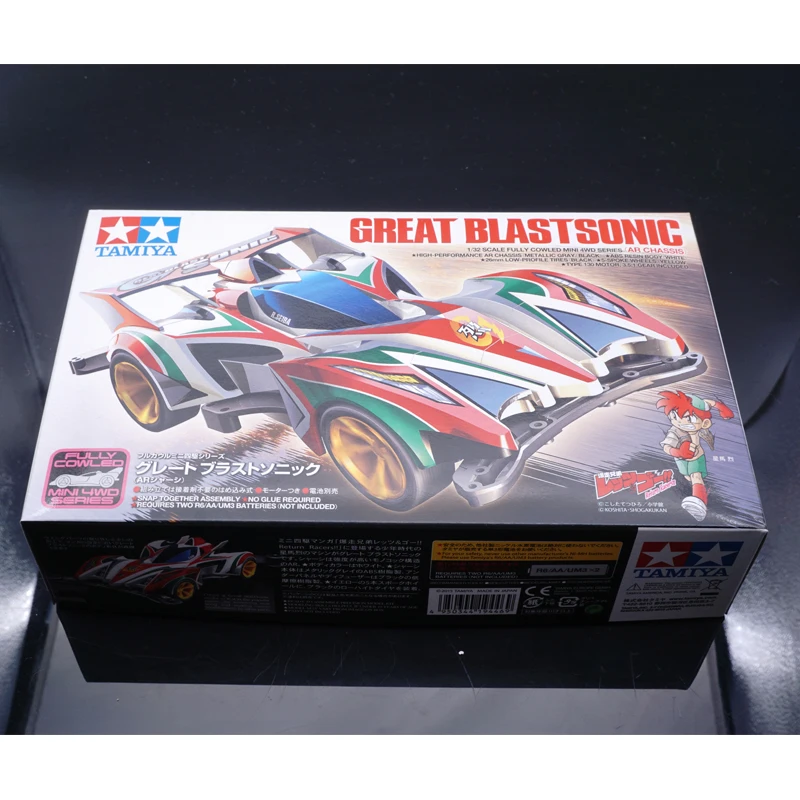 Оригинальный комплект tamiya 19446 GREAT BLASTSONIC MINI 4WD car AR chassis 324 store | Игрушки и хобби