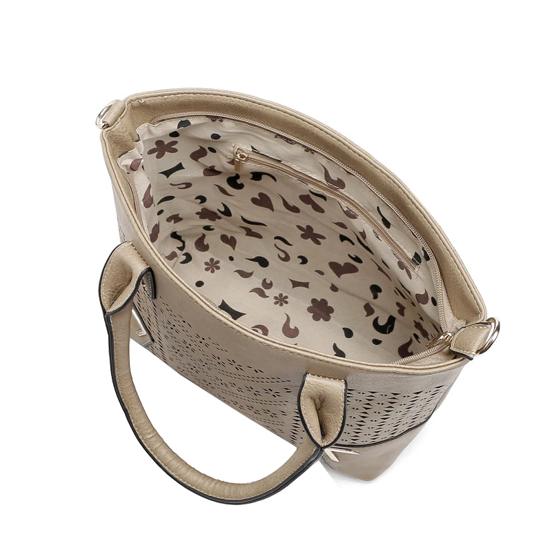 Женская сумка через плечо из ПУ кожи с вырезами | Багаж и сумки