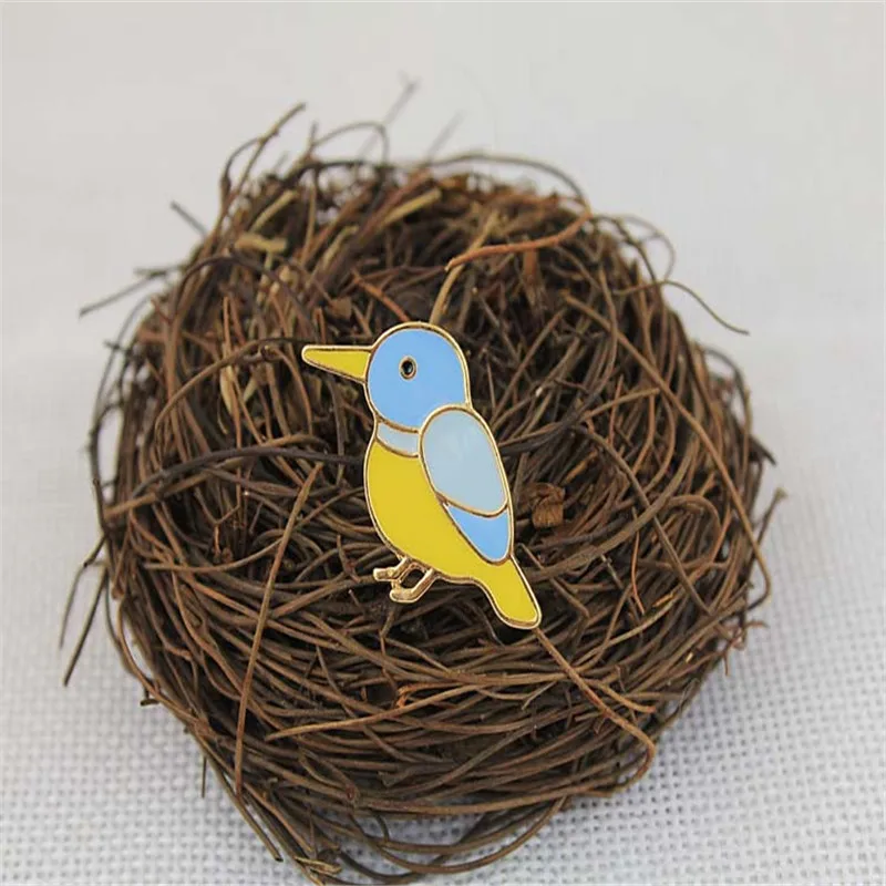 Бесплатная доставка модные новые женские ювелирные изделия Синяя птица Женская