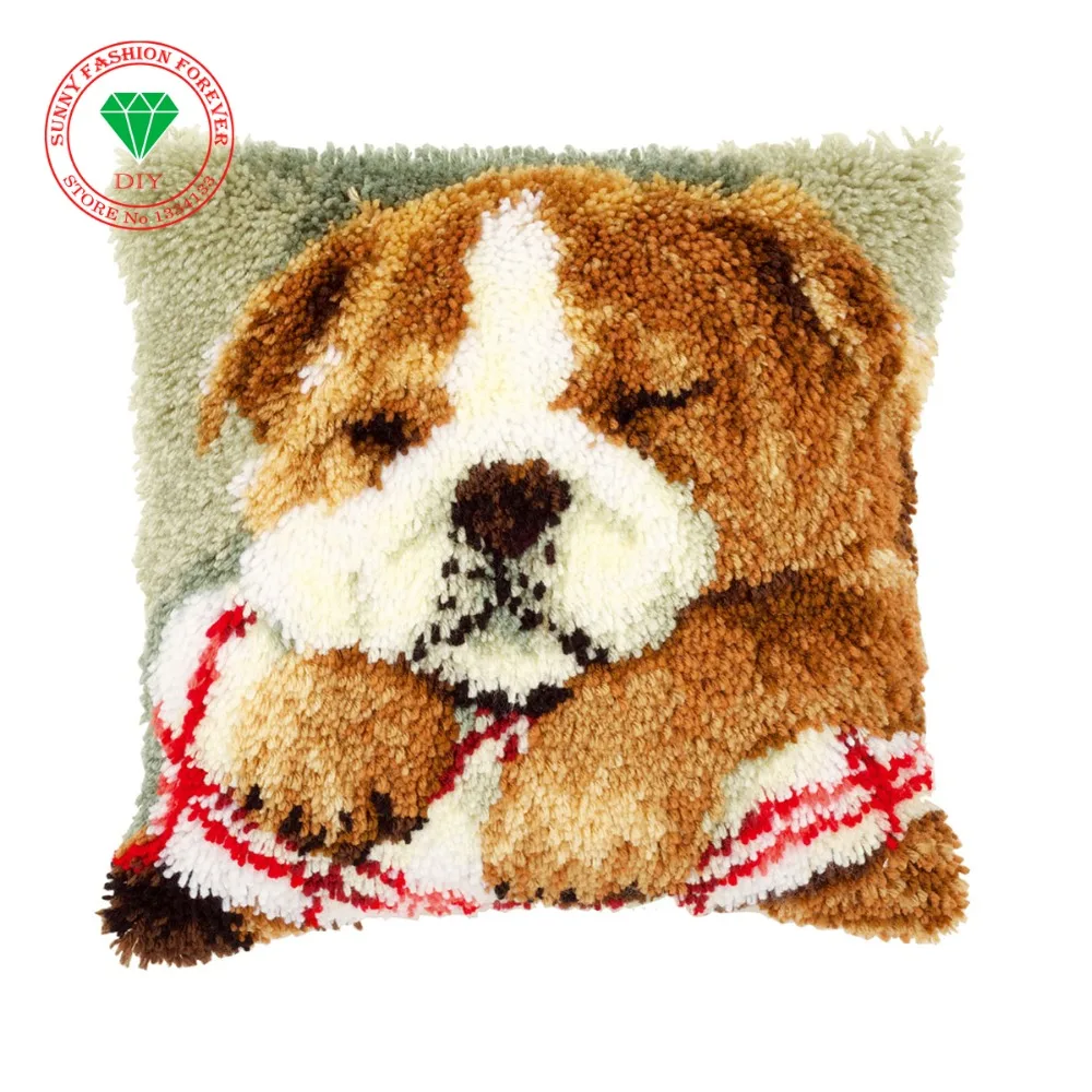 Набор ковров для собак набор рукоделия ковриков вязания крючком крючков пола|latch