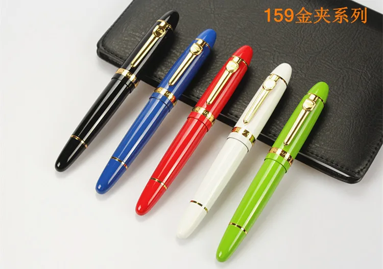 JINHAO 159 деловая офисная средняя чернильная ручка Nib Новая роскошная школьная