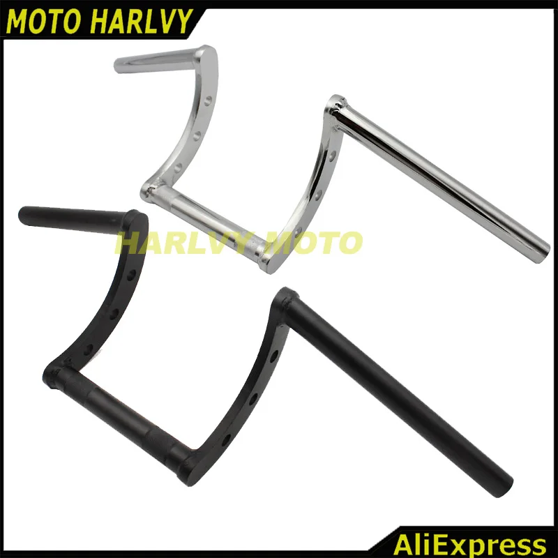 25 мм 1 &quotDrag Bar Riser Handlebars Ratro War Chariot для Honda Kawasaki Yamaha Suzuki Harley Touring Street Road Cruiser модели|bar