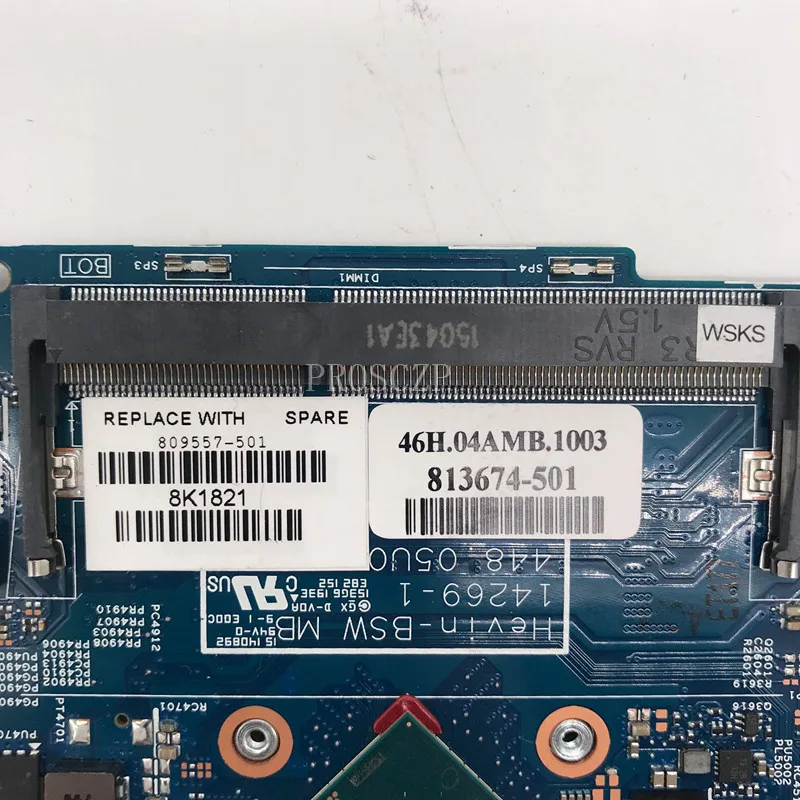 Бесплатная доставка материнской платы для ноутбука Pavilion x360 11T-K 11-K 809557-501 813674-501
