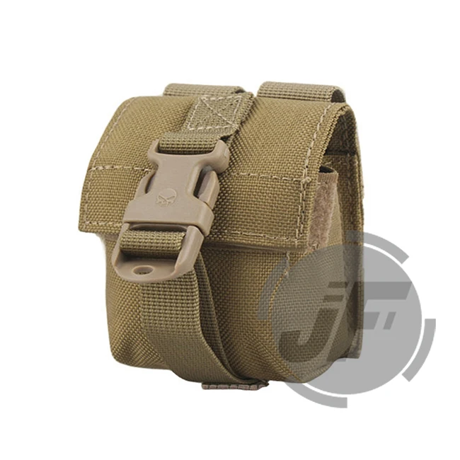 Emerson Tactical LBT style MOLLE/PALS модульная Одиночная Осколочная Граната сумка EmersonGear многофункциональная сумка для аксессуаров - Цвет: KH