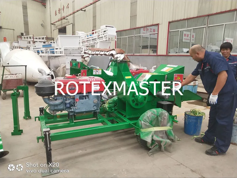 Фото 2017 дизельный двигатель 40HP Мобильная древесная дробилка с долгим сроком службы 2017 дизельный двигатель 40HP Мобильная древесная дробилка с долгим сроком службы