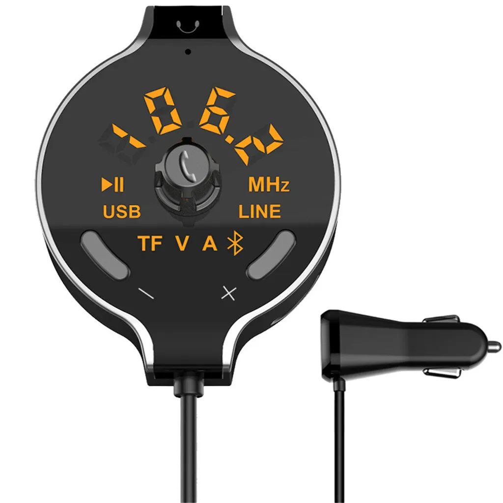 OMESHIN Беспроводной Bluetooth Автомобильный MP3-плеер Dual USB Зарядное устройство