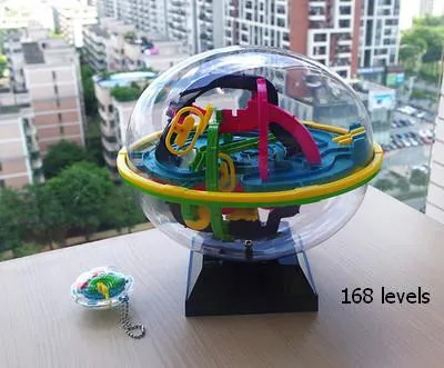 Perplexus лабиринт головоломка мяч 100-299 уровней стерео орбита 3d волшебный интеллект мяч игра IQ головоломка игра пространство мальчик девочка игрушка подарок