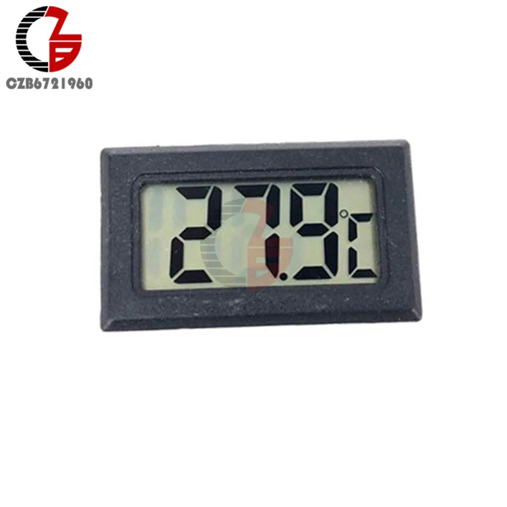 Мини встроенный светодиодный цифровой термометр инкубатор на холодильник