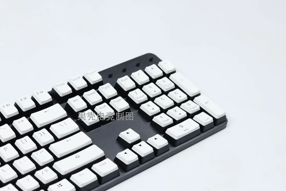1 комплект механическая клавиатура PBT двухслойная creme Pudding key caps OEM высота 104 клавишная крышка розовый черный