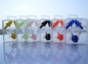 1 комплект, Мягкие Водонепроницаемые силиконовые затычки для ушей