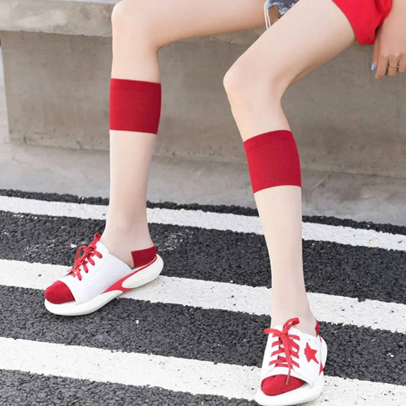 La MaxPa 1 пара Для женщин носки Письмо печати осень-зима модные гольфы гетры