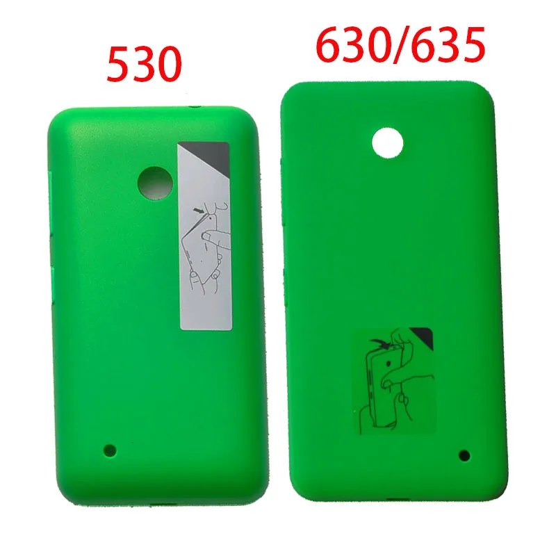 Для Nokia Lumia 530 630 635 оригинальная Пластиковая крышка для батареи задняя корпуса