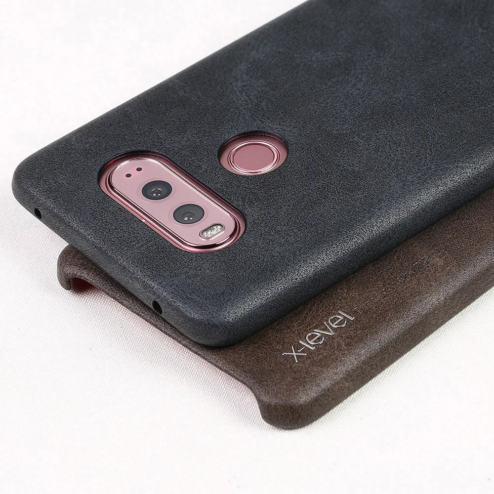Xlevel Винтаж PU кожаный чехол для LG V20 половины завернутый задняя крышка Телефонные