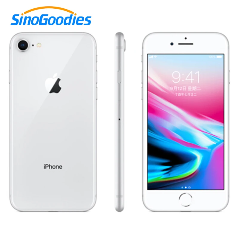Новый оригинальный Apple iphone 8 4 7 дюйма 64 Гб/256 Гб ПЗУ 2 ОЗУ шестиядерный 12 МП 1821 мАч iOS