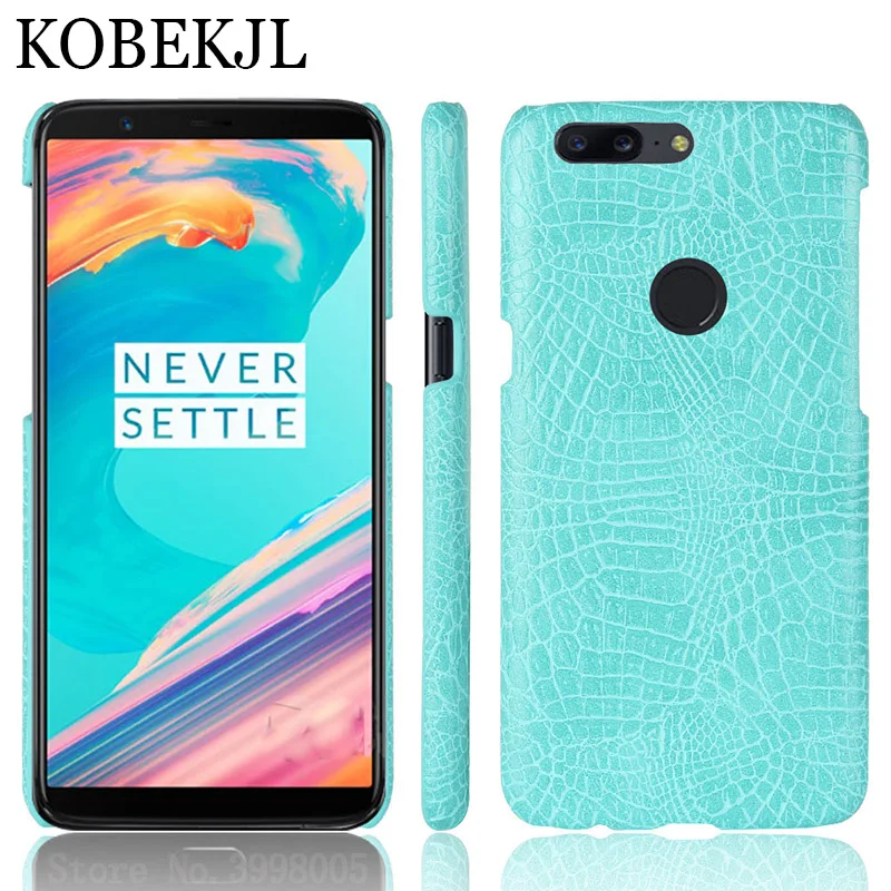 Для OnePlus 5 T чехол A5010 Роскошный Ретро жесткий обложка на заднюю панель из
