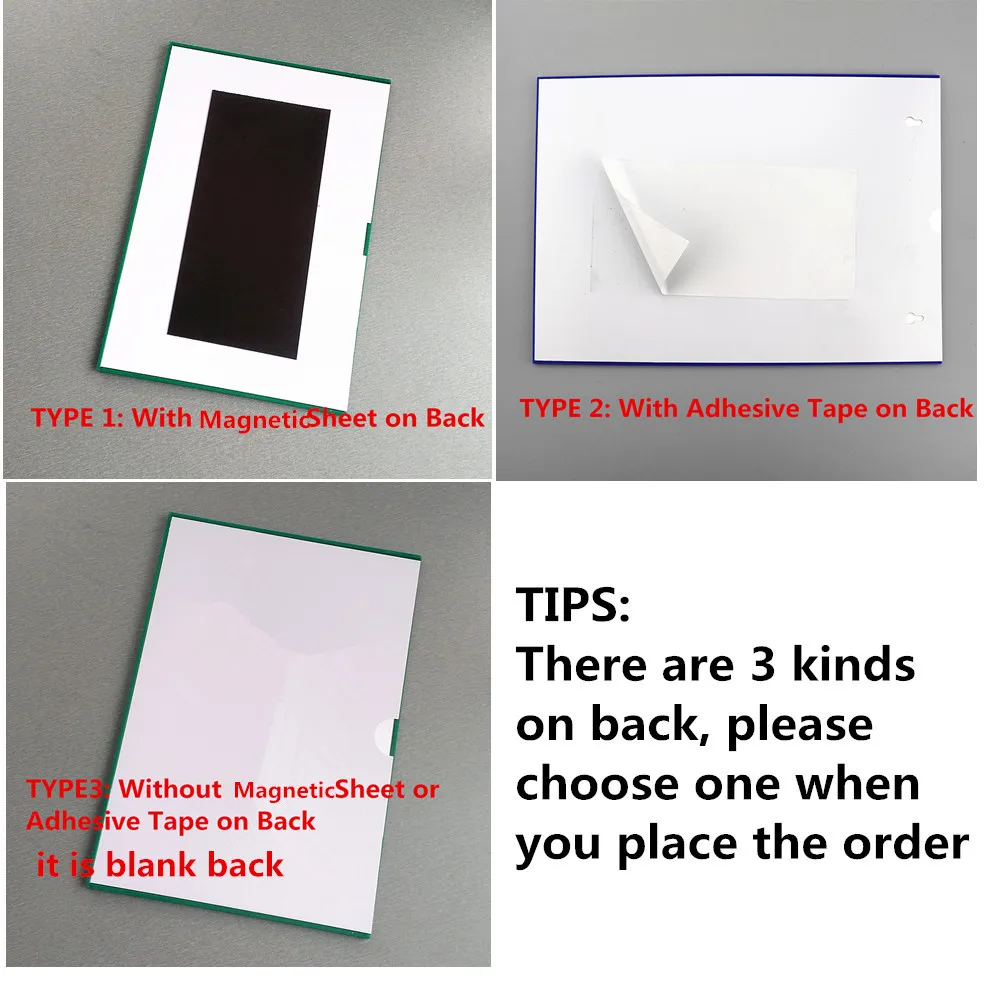 Пластик поп бумажный знак карточная бирка Дисплей выставочная рама для хранения