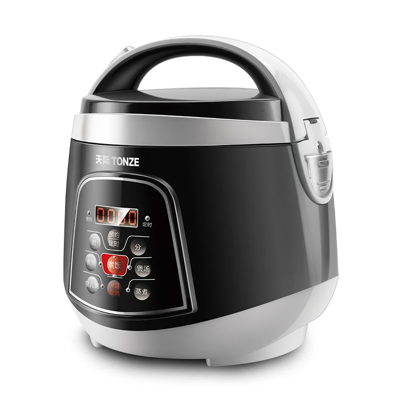 

Tonze Mini Rice Cooker 2L 220V Small Electric Cooker for 1-3 People Fully Automatic