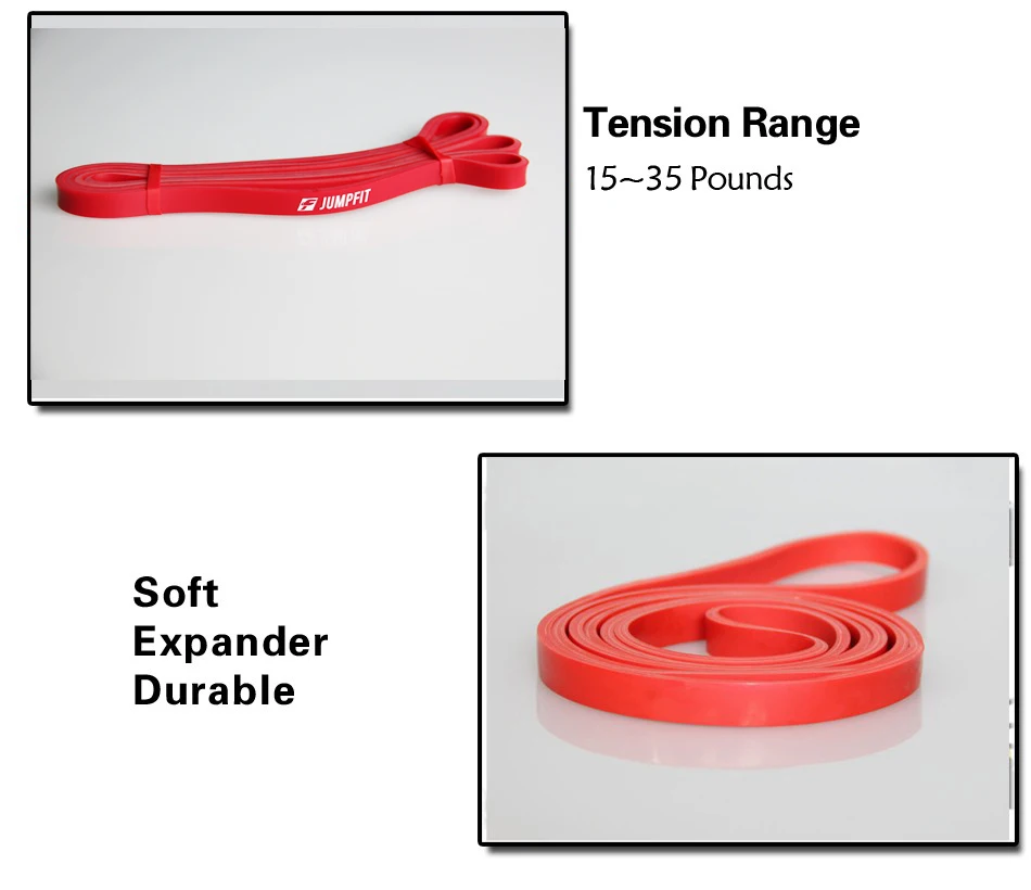 Набор из 4 натяжных резинок натурального латекса 41 &quot Резистентные резинки для