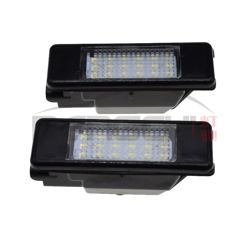 2 Pcs 12 V 18 LED Nombre de Plaque D'immatriculation Lampe Pour Peugeot106 1007 207 407 508 | Автомобили и мотоциклы