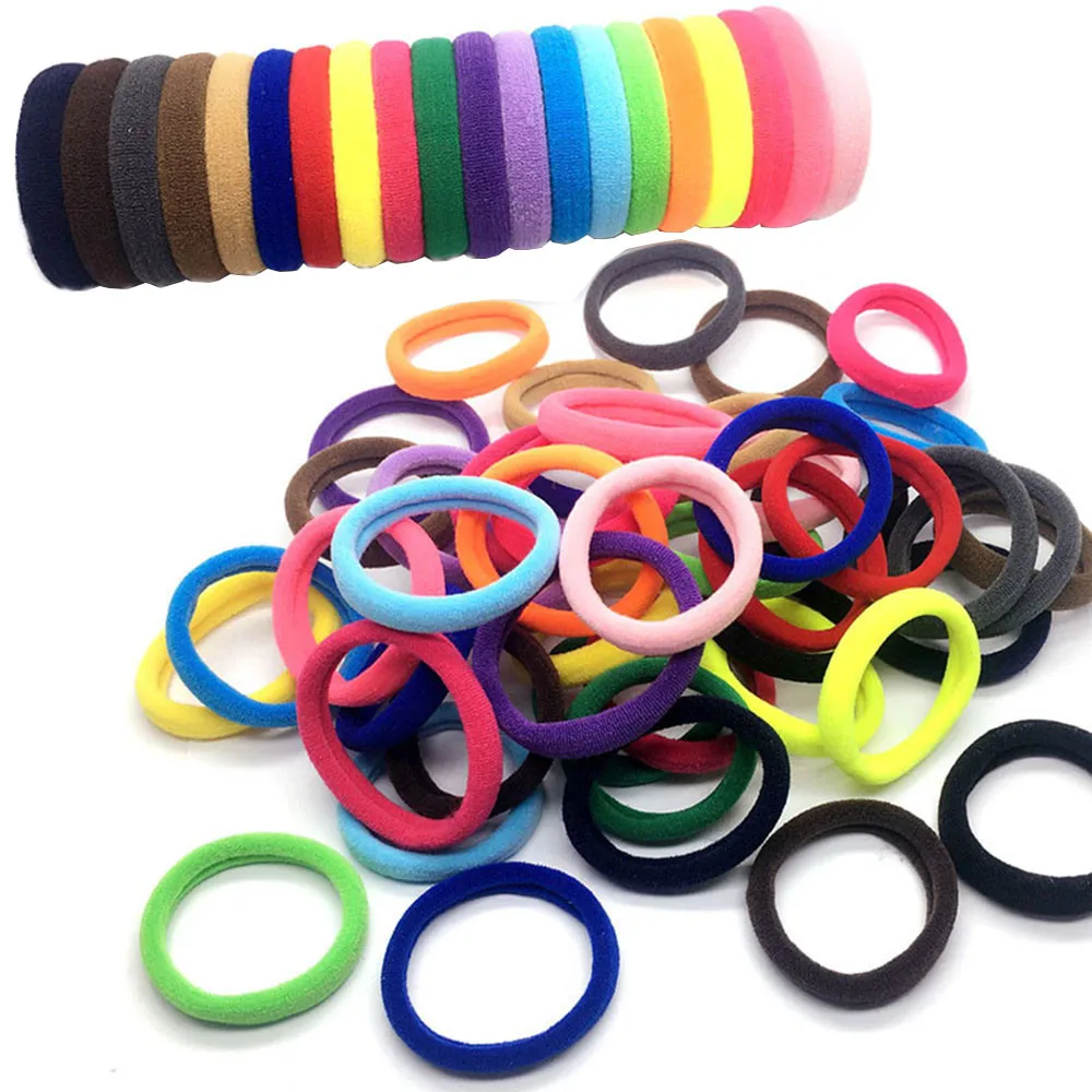2019 Fashion 10Pcs Women Girls Hair Band Ties Rope Ring Elastic Hairband Ponytail Holder New @A | Scrunchie
