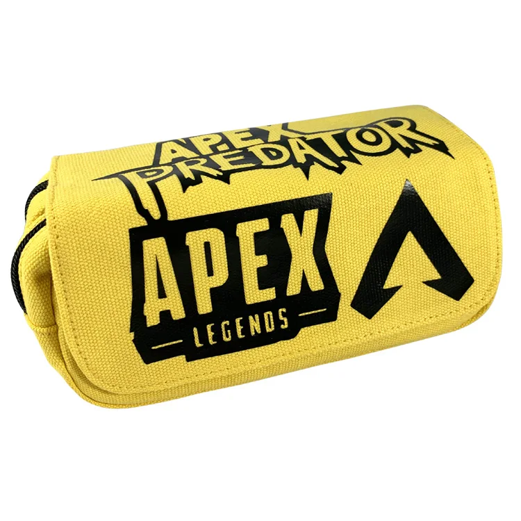 Новинка Аниме APEX Legends школьные ученики зеленая холщовая ручка сумка игровой Карандаш Чехол герой Карандаш сумка школьные офисные принадлежности