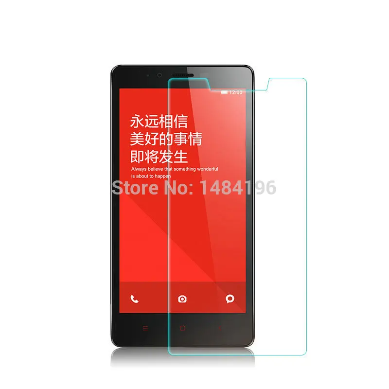 Взрывобезопасное закаленное стекло Nanometer H9 Защита экрана для Xiaomi Hongmi Note Redmi red rice