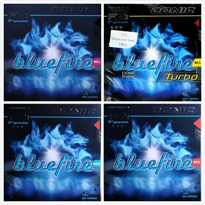 

Donic Original Blue fire M1/M2/M3 Bluefire Pips-in BLUE SPONGE Table Tennis Rubber Strong Spin Pimples In Ping Pong Rubber