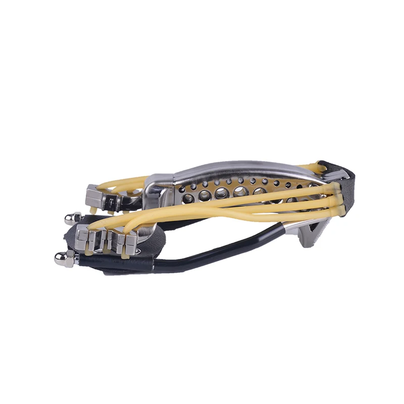 

Wrist Rest Rubber Band Steel Ball With Three Card Rubber Band Slingshot for Beginner Outdoor Practice Hunting