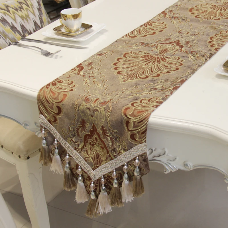 Европейские скатерти с вышивкой свадебный банкет настольный домашний декор