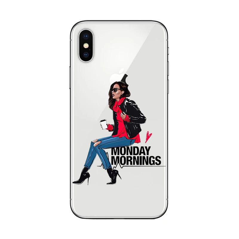 Чехол для телефона ciciber queen Super Mom Girls для iPhone 7 8 6 6s Plus X XR XS MAX 5 5S SE чехол для iPhone 11 Pro Max мягкий чехол из ТПУ - Цвет: Patterned 9