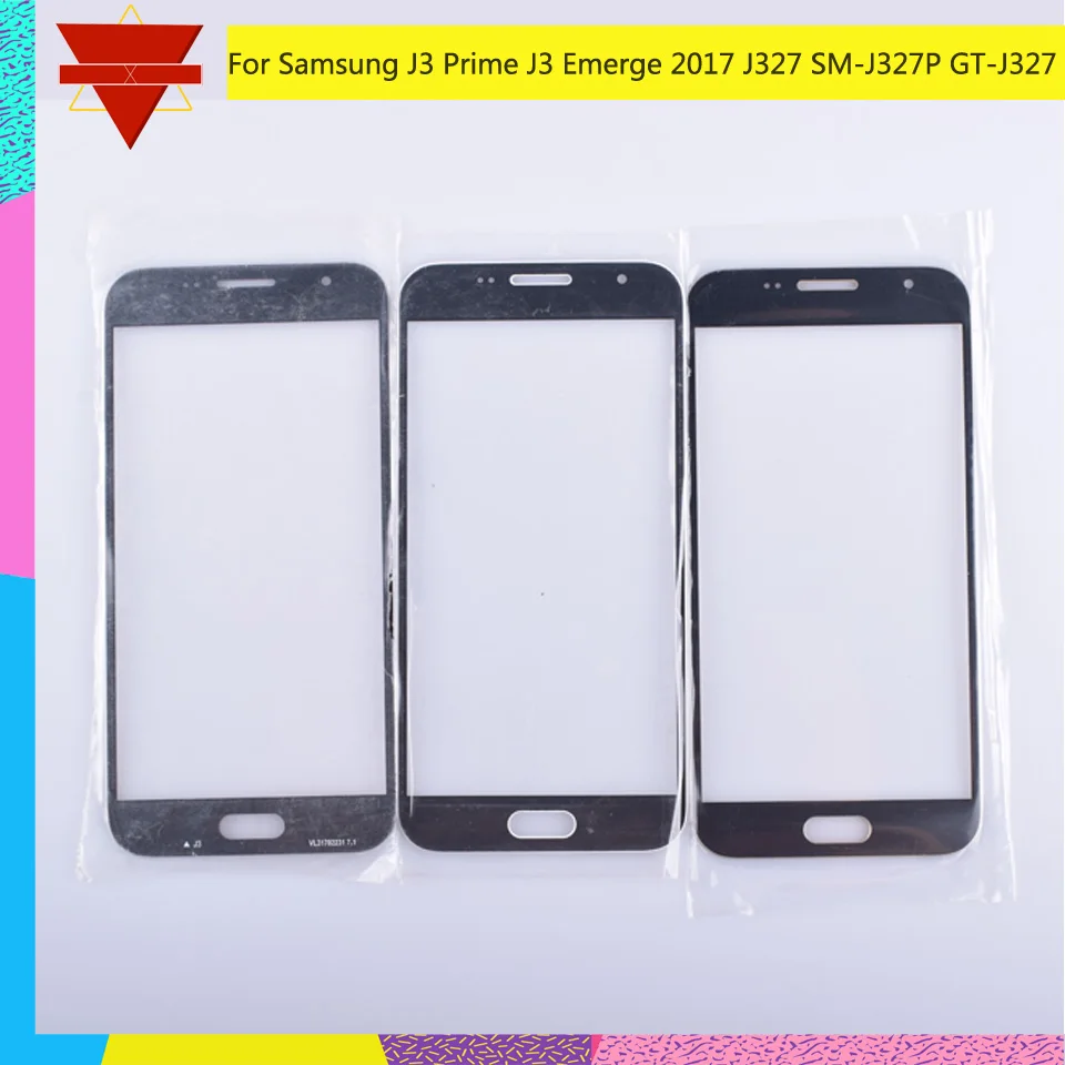 10 шт./лот для Samsung Galaxy J3 Prime Emerge 2017 J327 SM-J327P GT-J327 сенсорный экран Передний со