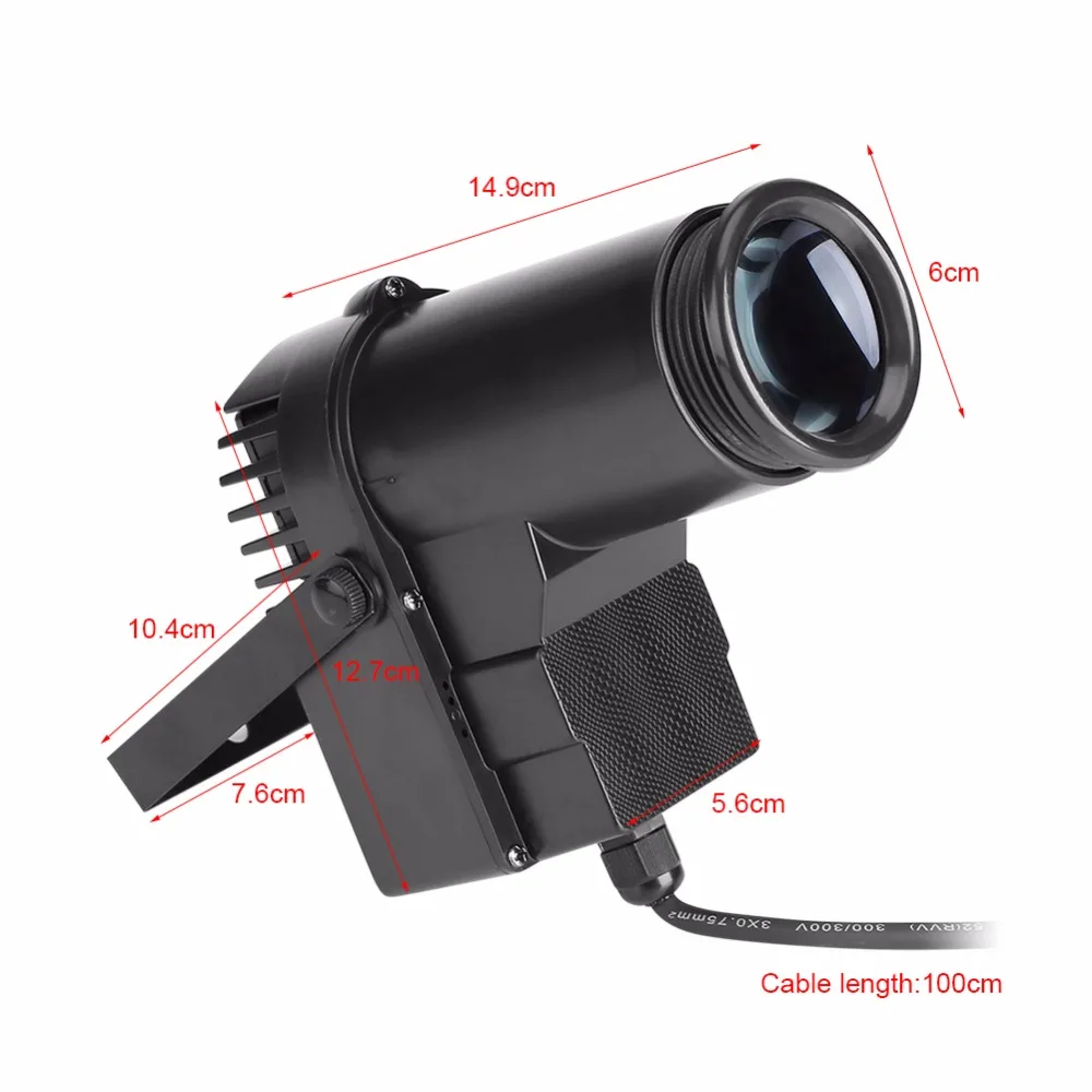 30 Вт RGBW Дискотека DJ Клубные световые эффекты LED DMX512 6CH сценический светильник с