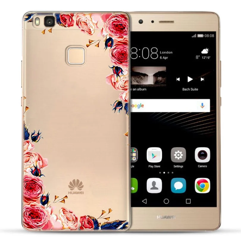 Чехол для Huawei P9lite/P8 Lite 2016 2017 Y5 II 2 Y5ii/Y6ii Compact/Honor 5A LYO-L21 Мягкий ТПУ силиконовый чехол с