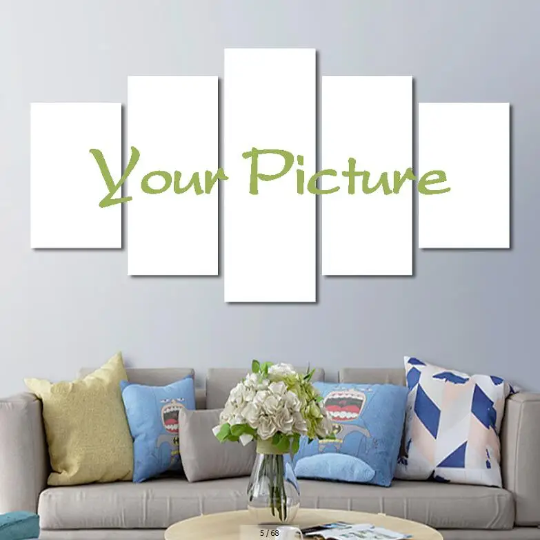 5 шт. холст для художественной печати настенная живопись Настенная картина